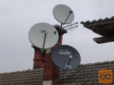 Odstranitev, popravilo antenskih drogov, anten