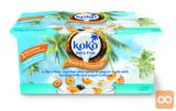 Kokosov jogurt breskev-pasijonka, brez glutena, 2x125 g