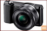 SONY NEX 5000 Z OBJEKTIVOM 16 MM - NOVO