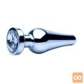 ANALNI ČEP Precious Metals Smooth Silver (Medium)