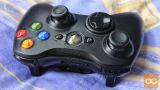 Original Xbox 360 brezžični Črn kontroler