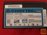 750W Chieftec modularen napajalnik