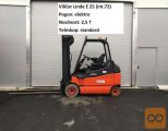 Viličar, Linde E 25, elektro, čelni (int. 72)