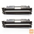 Toner HP CF217A 17A Black / Dvojno pakiranje