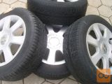 Lepa 16 col alu+gume 7 mm M+S 205-55-16-luknje 5x112-menjam