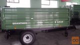 Traktorska prikolica,enoosna, Brantner E6535 euro-line(6,5t)