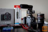 Canon EOS 5D Mark IV z objektivom 24-105 mm f / 4L II