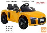 Otroški avto na akumulator AUDI R8 SPYDER (rdeč)