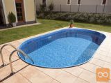 Vgradni bazen Ibiza z lestvijo 525x320x150cm