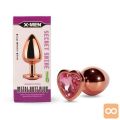 ANALNI ČEP X-MEN Secret Shine Rose Gold Heart (L)