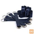 KOMPLET Bondage Couture Bed Restraints Blue