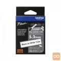 Trak Brother HSe-211E termo skrčljiv (5.2 mm, črno na