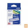 Trak Brother TZe-MQ531 (12 mm, črno na pastelno modrem),