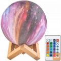 LED RGB 3D luna z daljinskim upravljalnikom 20cm