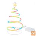 LED RGB božično drevo 27cm