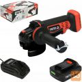 Komplet 125mm akumulatorski kotni brusilnik 18V 2Ah