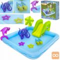 Napihljivo bazensko igrišče 239x206x86cm Akvarij 